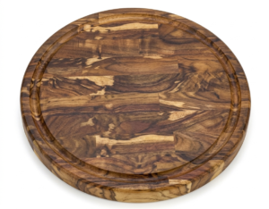 Stolf Round End Grain Teak Cutting Board 35cm